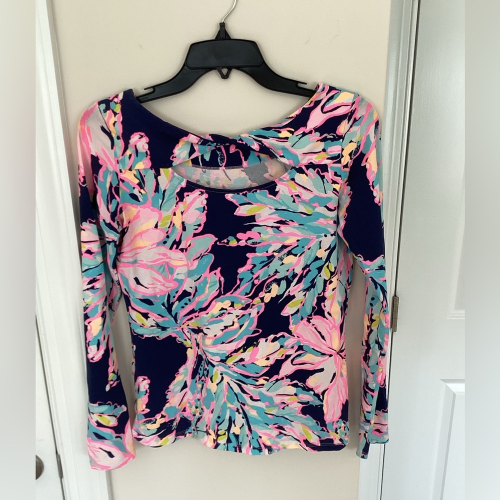 Lilly Pulitzer Tristan Al Fresco Long Sleeve,XS
